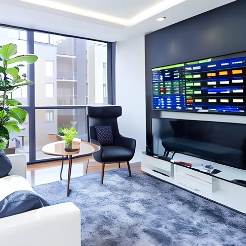 A cryptocurrency Forex trading room